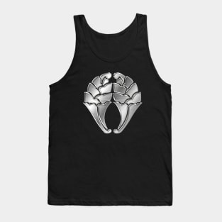 Otomo Clan Kamon Silver Chrome Tank Top